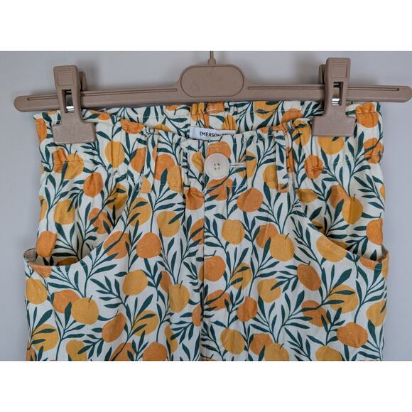 Emerson Fry Johnny Crop Sailor Pants Groves Linen S - Picture 5 of 13